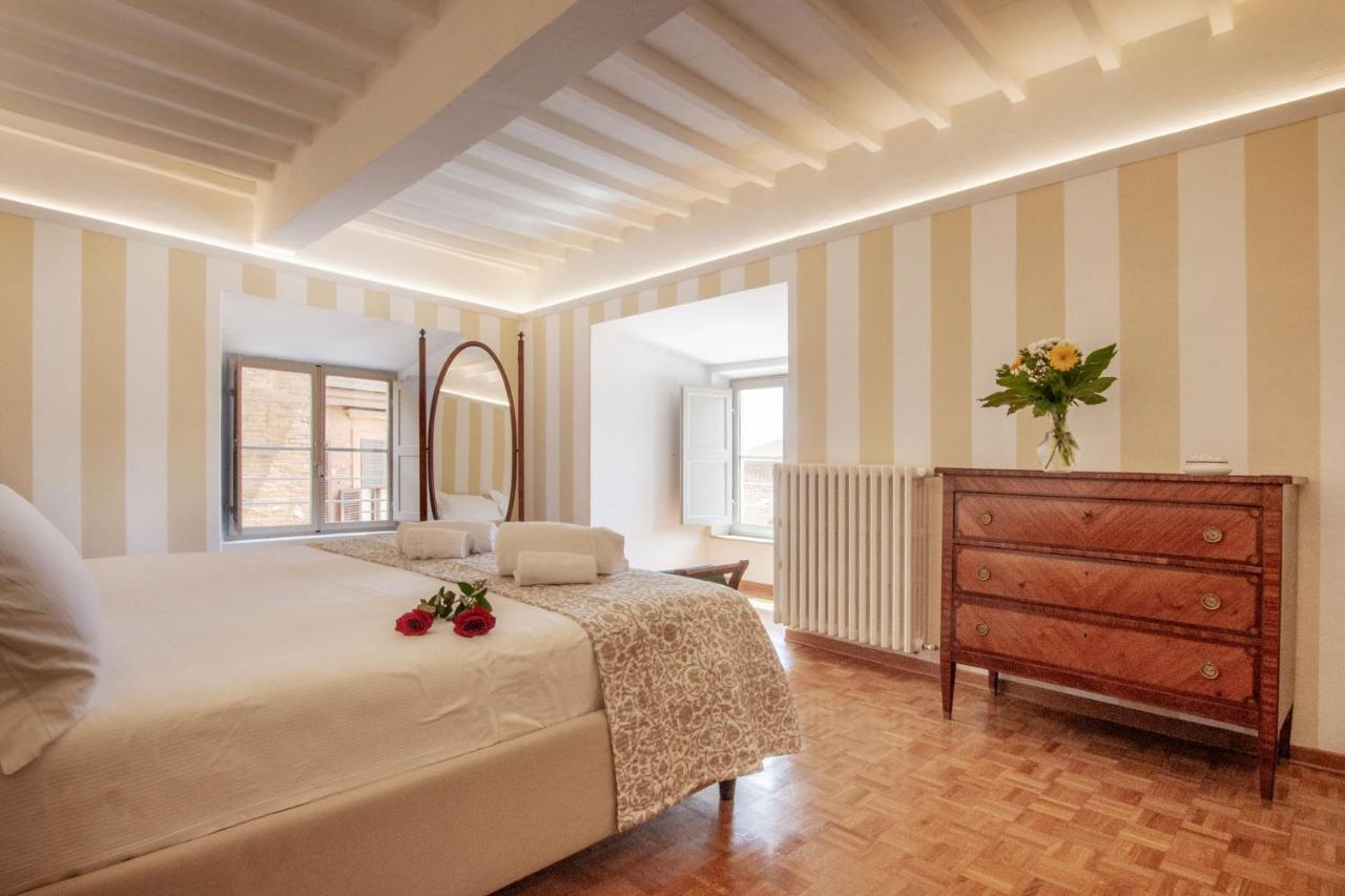 Palazzo Chigi Zondadari Apartment Siena Exterior foto