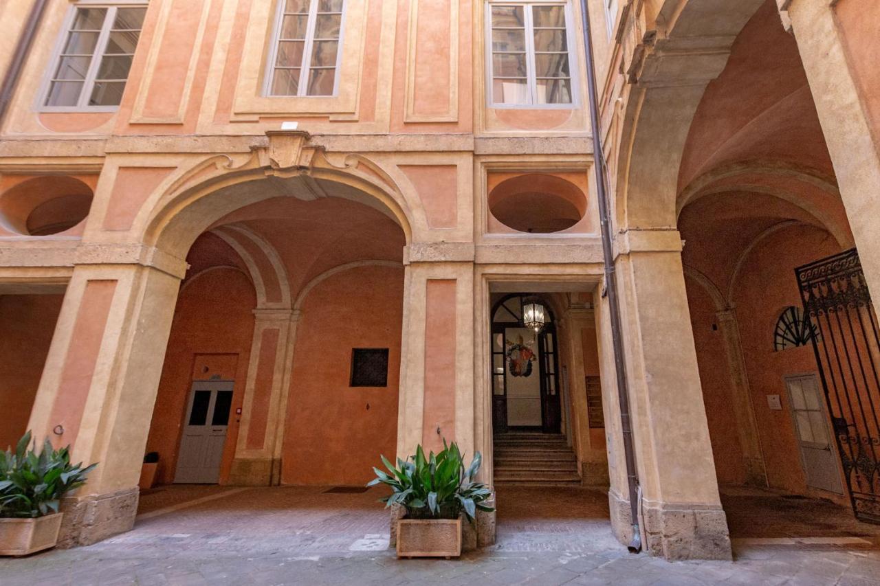 Palazzo Chigi Zondadari Apartment Siena Exterior foto